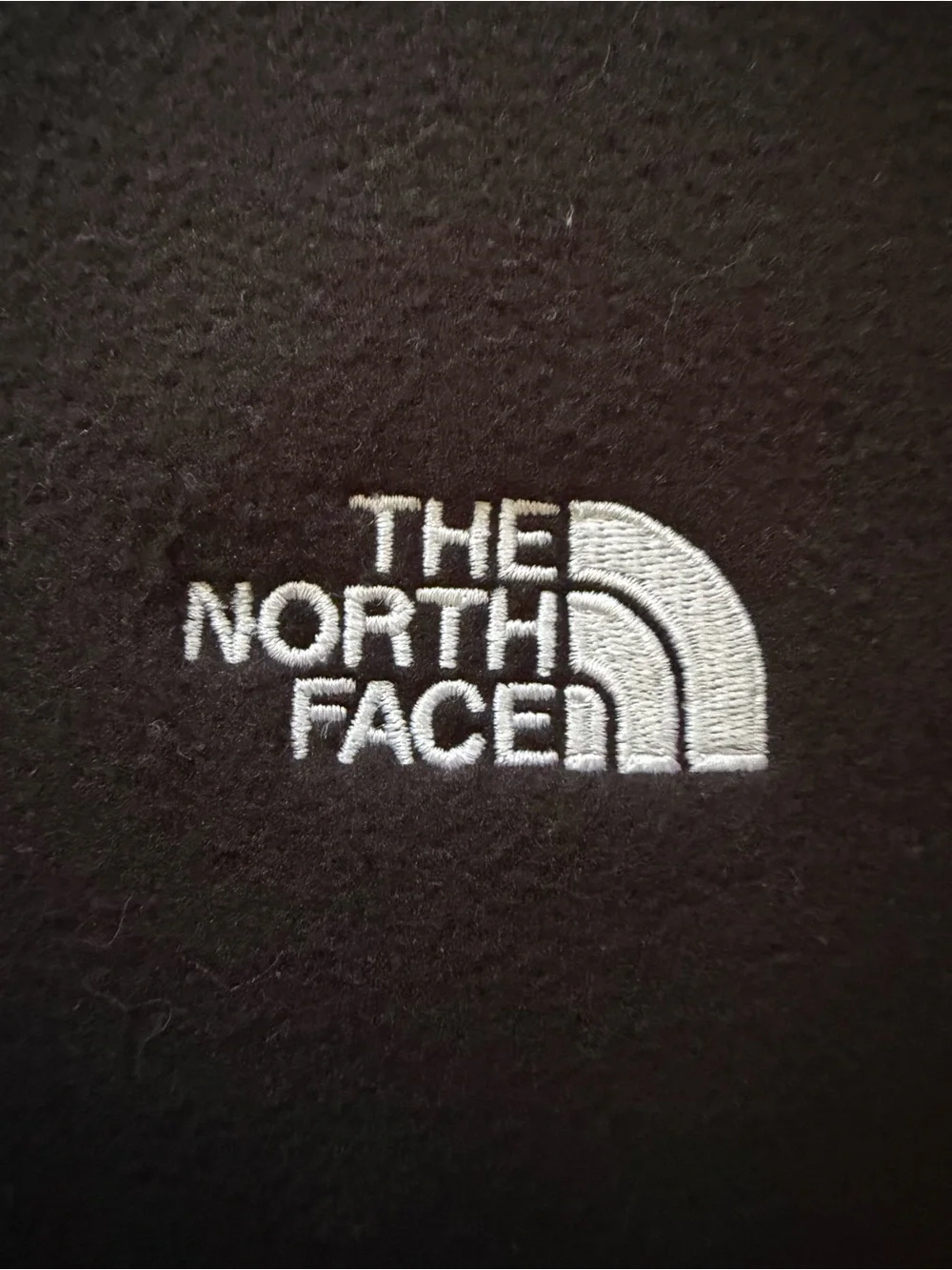 The North Face Men’s Black & Blue Crewneck Fleece Hoodie